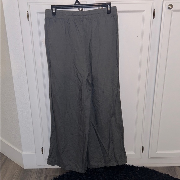 Splendid Women’s wide leg green gray Joggers | XL - Picture 7 of 14